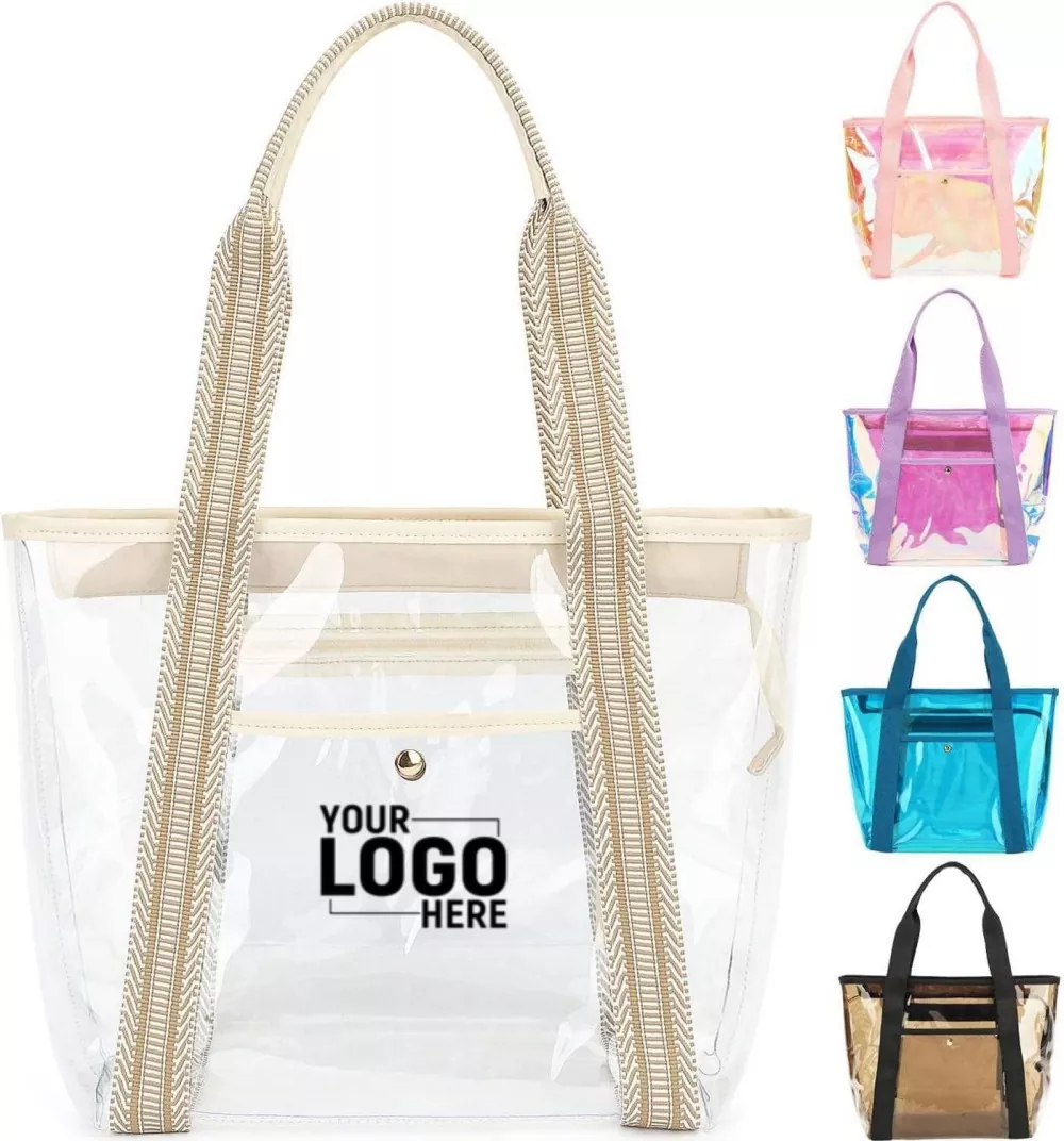 Beg Tote PVC Kalis Air Ringan