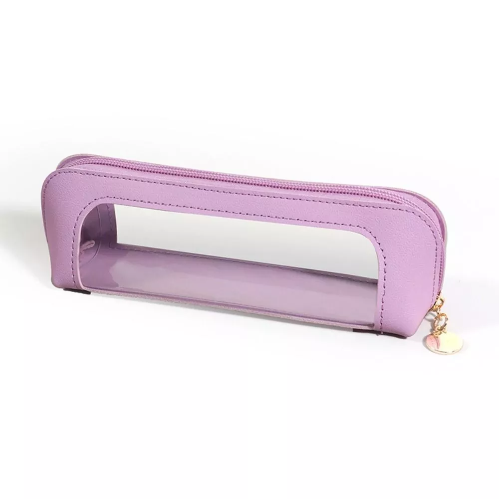 Beg Pouch PVC Berzip Licin