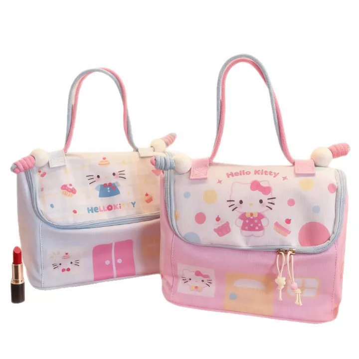 Beg Kosmetik Kulit PU Lembut