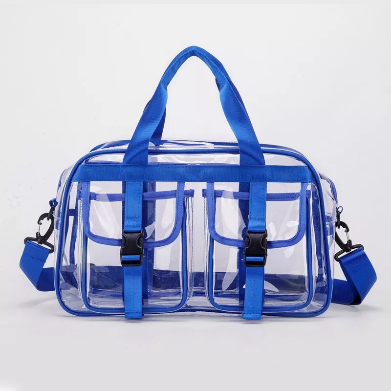 Beg Bahu PVC Wanita Warna Pejal